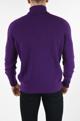 Wool Turtle-neck Sweater  