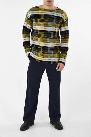 Wool Crew-Neck Sweather L/S
