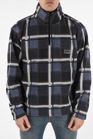 MARTINE ROSE check Pile T-NEVIS blouson