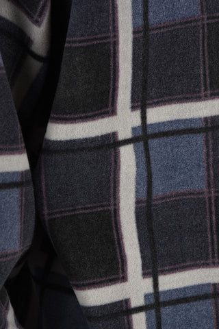 MARTINE ROSE check Pile T-NEVIS blouson