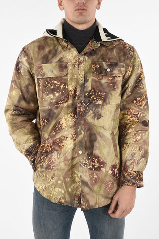 Camouflage Parka with Removable Hood