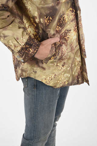 Camouflage Parka with Removable Hood