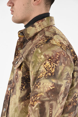 Camouflage Parka with Removable Hood