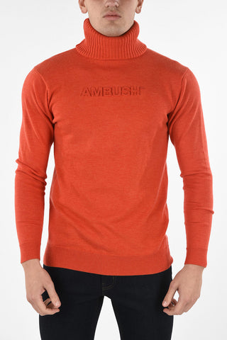 Logoed Turtle-Neck Sweater