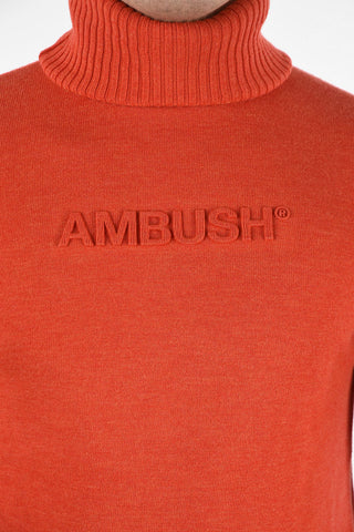 Logoed Turtle-Neck Sweater
