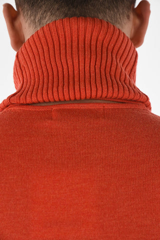 Logoed Turtle-Neck Sweater