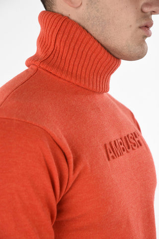 Logoed Turtle-Neck Sweater