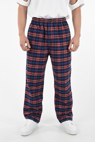 Checked Joggers