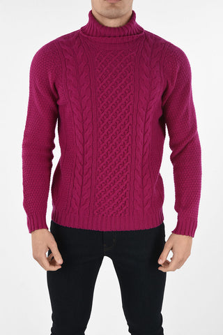 Wool Turtle-neck Sweater  