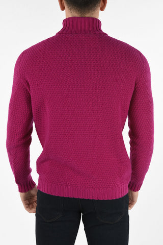 Wool Turtle-neck Sweater  