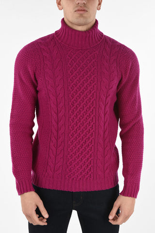 Wool Turtle-neck Sweater  