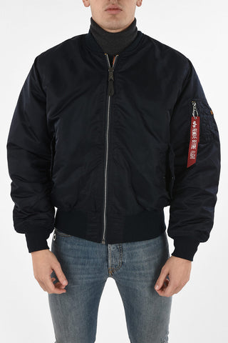 full zip Reversibile bomber