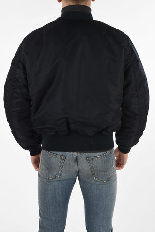 full zip Reversibile bomber