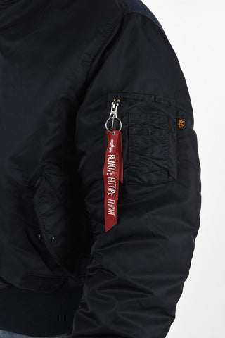 full zip Reversibile bomber