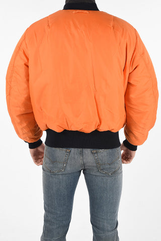 full zip Reversibile bomber