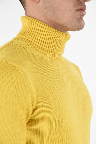 Merino Wool Turtle-neck Sweater