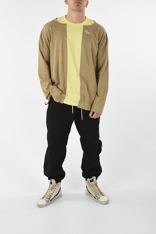 Double-layer Crew-neck Sweatshirt