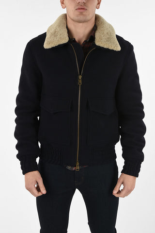 Montgomery with Shearling Collar