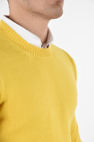 Merino Wool Crew-neck Sweater