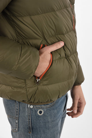 Full Zip Reversible Down Jacket