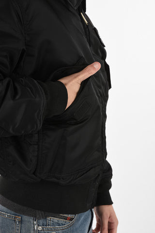 full zip utility fatigue jacket