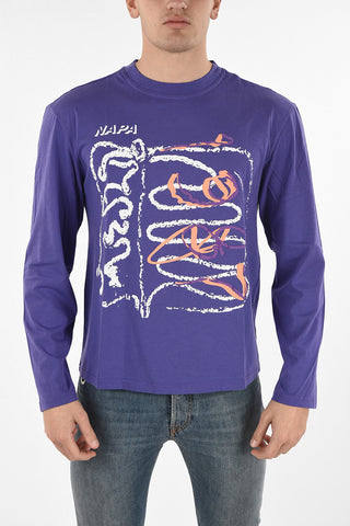 printed S-SENALES t-shirt
