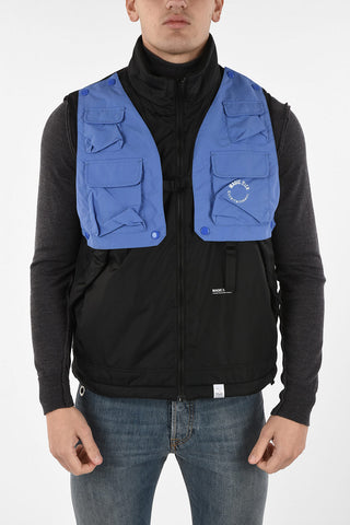 Reversible Sleeveless Utility Jacket