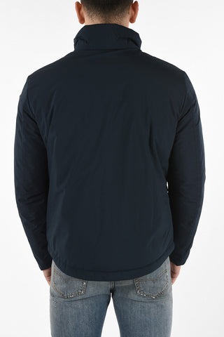 snap button utility fatigue jacket