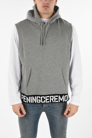 Hooded Sleeveless Sweatshirt