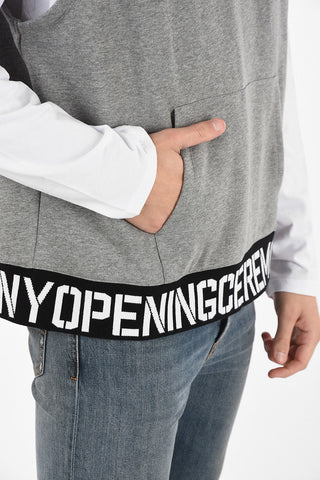 Hooded Sleeveless Sweatshirt