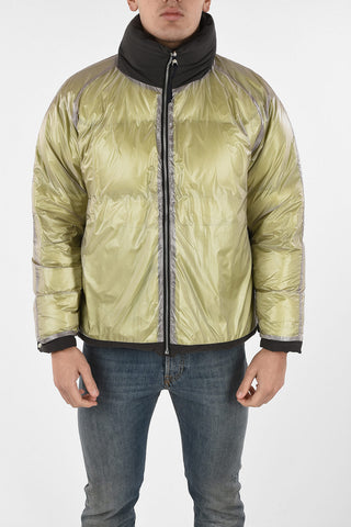 Down Jacket with Removable Hood