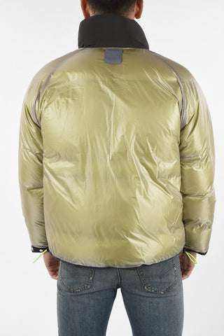 Down Jacket with Removable Hood