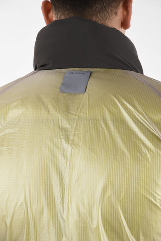Down Jacket with Removable Hood