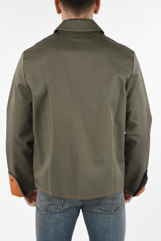 ALIENS AND COWS Waxed Cotton utility jacket