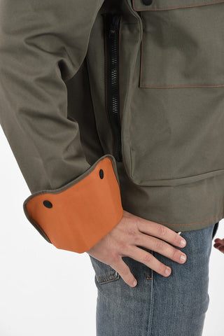 ALIENS AND COWS Waxed Cotton utility jacket