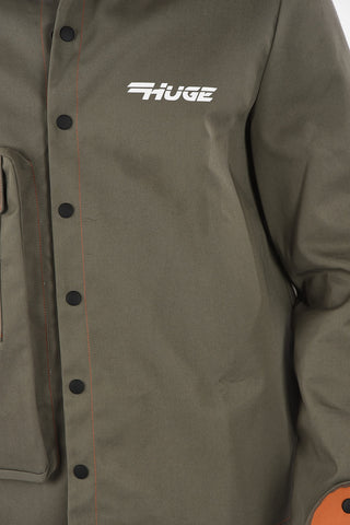 ALIENS AND COWS Waxed Cotton utility jacket