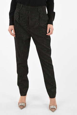 Awning Striped High Waist Pants 