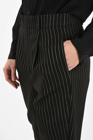 Awning Striped High Waist Pants 