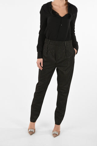Awning Striped High Waist Pants 