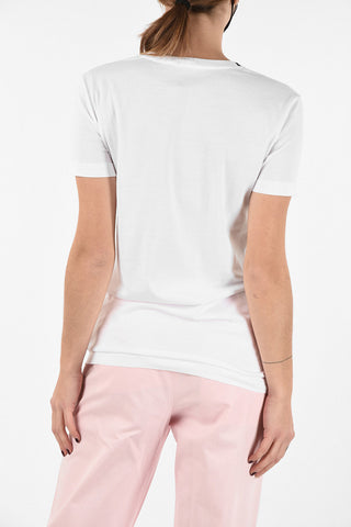T-shirt Girocollo Stampata