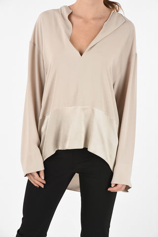 Asymmetrical blouse