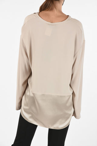 Asymmetrical blouse