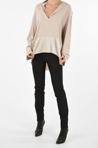 Asymmetrical blouse