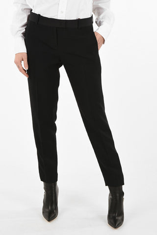 Mid  Rise Piping Pants