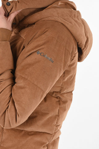 Velvet Crop Down Jacket