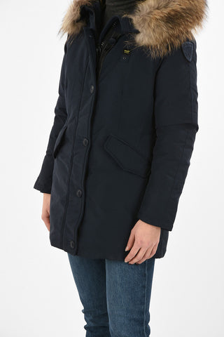 Padded Parka with Fur