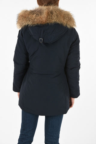 Padded Parka with Fur
