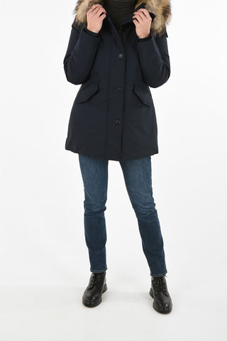 Padded Parka with Fur
