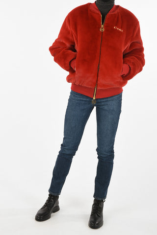 HELLO KITTY Faux Fur Bomber