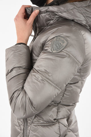 full zip down jacket and quilted jacket